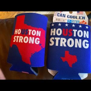 Houston strong coozy
